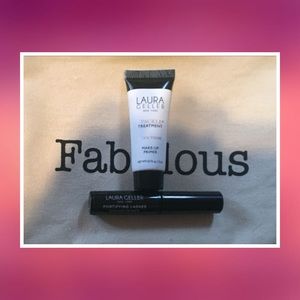 ❇️Firm❇️Laura Geller Primer &Mascara w/ Makeup Bag
